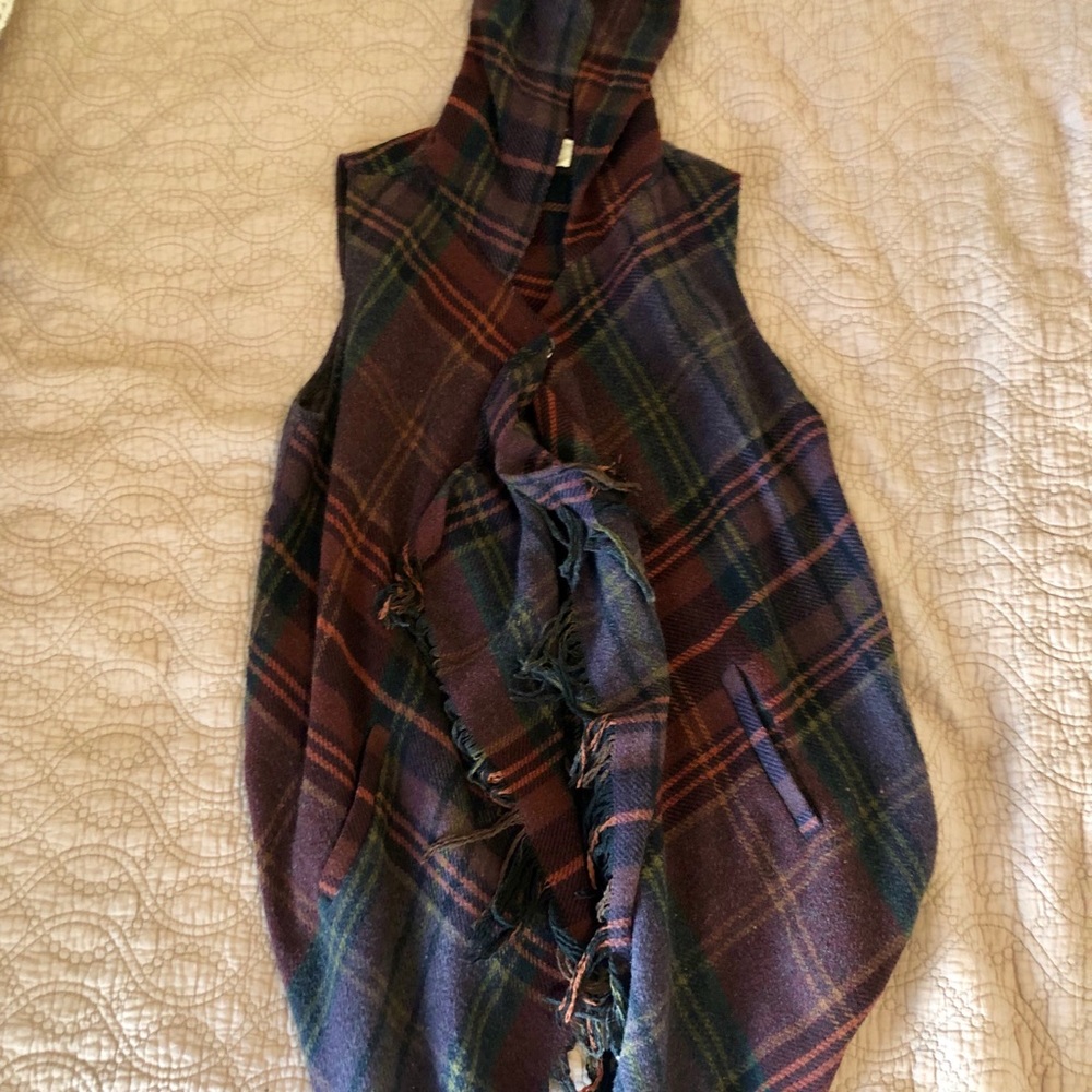 Flannel Poncho